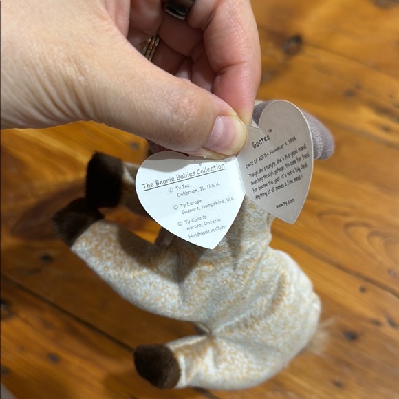 Ty Beanie Baby  Goatee Rare Retired  RARE Errors - Picture 4 of 8